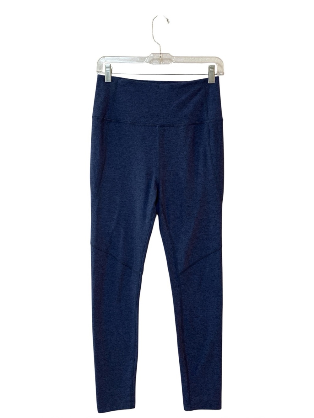 Outdoor Voices Space-Dye High Rise Leggings Size M Blue/Black Activewear Yoga